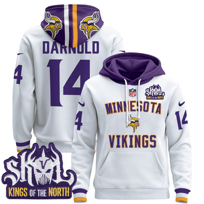 Minnesota Vikings 2024 Pullover Hoodie V4 - All Stitched