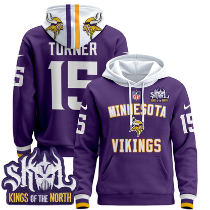 Minnesota Vikings 2024 Pullover Hoodie V4 - All Stitched