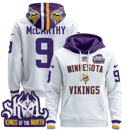 Minnesota Vikings 2024 Pullover Hoodie V4 - All Stitched