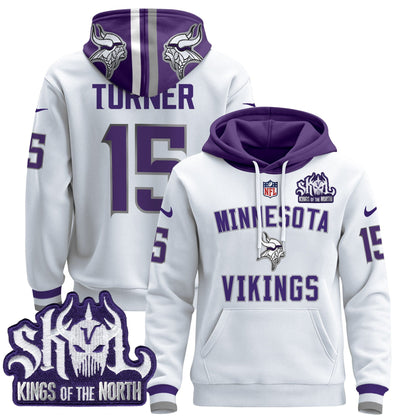 Minnesota Vikings 2024 Pullover Hoodie V4 - All Stitched