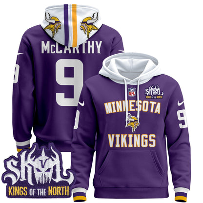 Minnesota Vikings 2024 Pullover Hoodie V4 - All Stitched