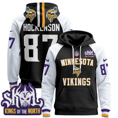 Minnesota Vikings 2024 Pullover Hoodie V4 - All Stitched