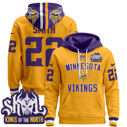 Minnesota Vikings 2024 Pullover Hoodie V4 - All Stitched