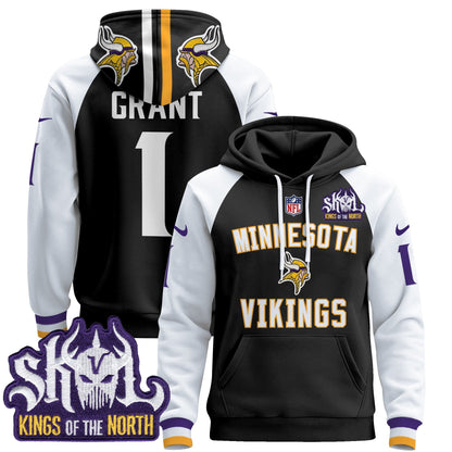 Minnesota Vikings 2024 Pullover Hoodie V4 - All Stitched