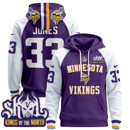 Minnesota Vikings 2024 Pullover Hoodie V4 - All Stitched