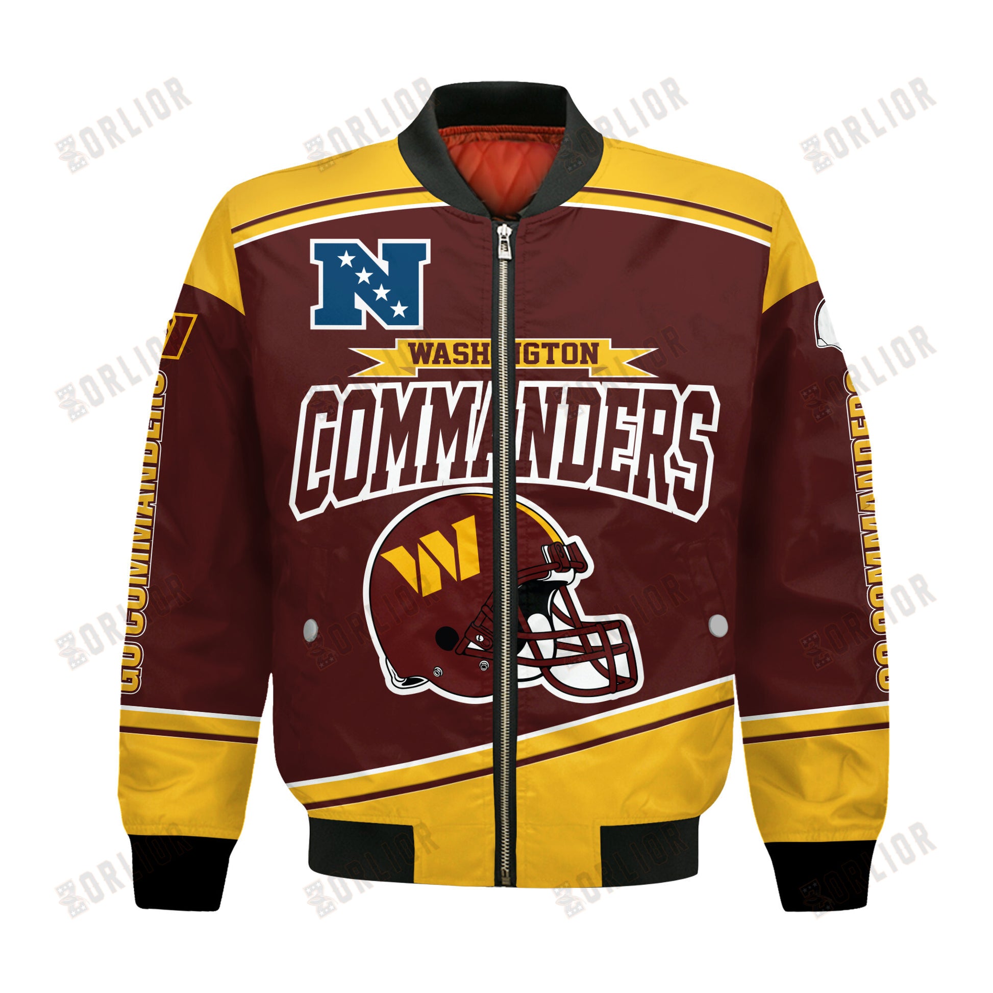 Washington Commanders Football Team 2024- 25 We Are Number 1 Bomber Jacket