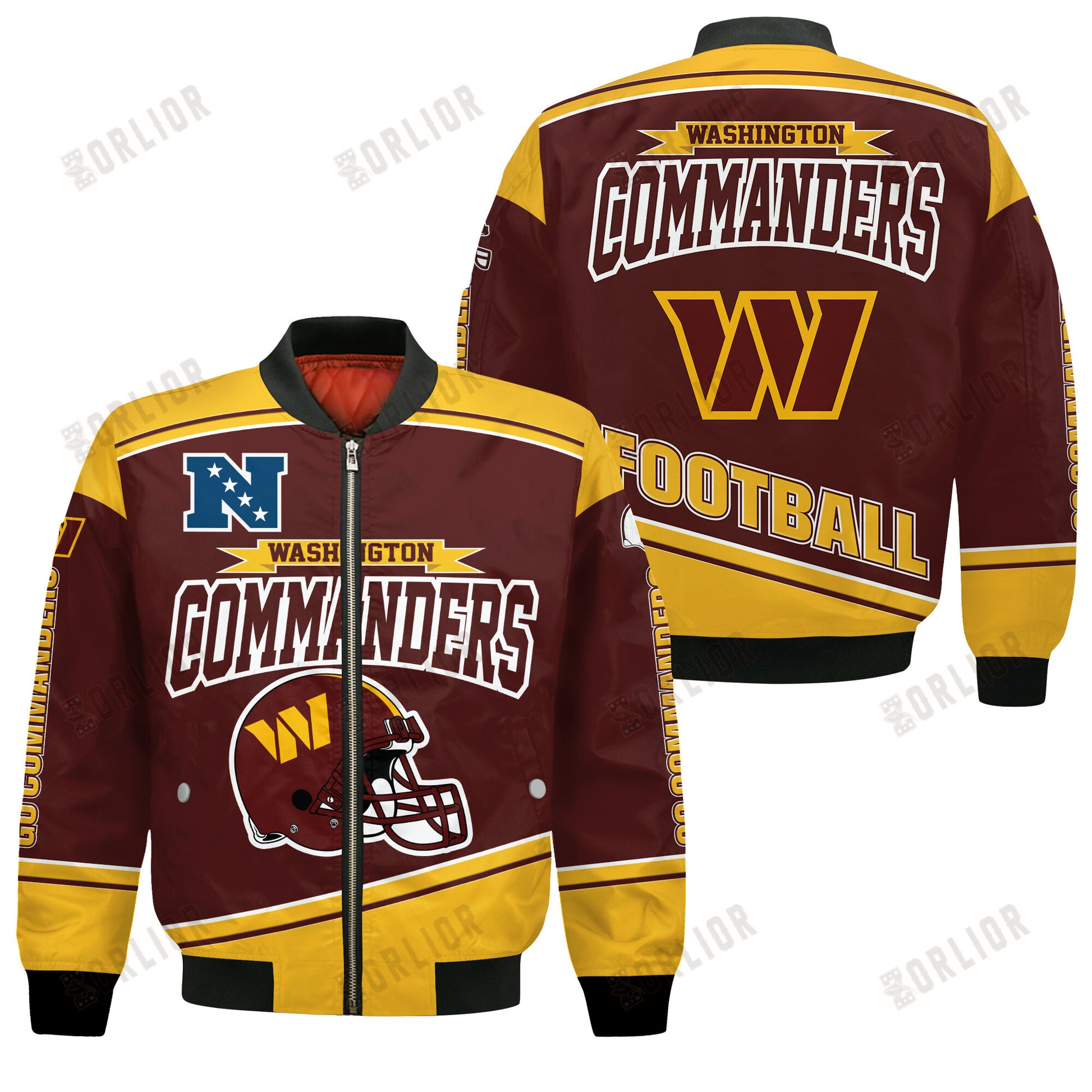 Washington Commanders Football Team 2024- 25 We Are Number 1 Bomber Jacket
