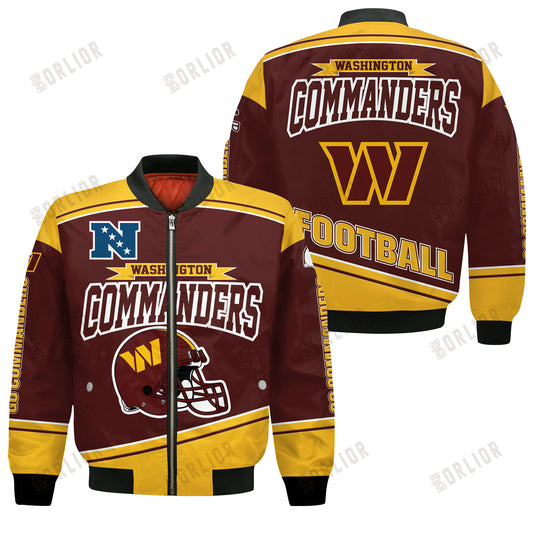 Washington Commanders Football Team 2024- 25 We Are Number 1 Bomber Jacket