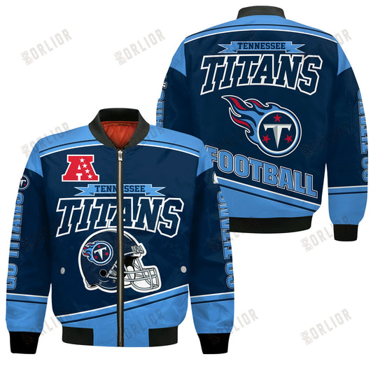 Tennessee Titans Football Team 2024- 25 We Are Number 1 Bomber Jacket