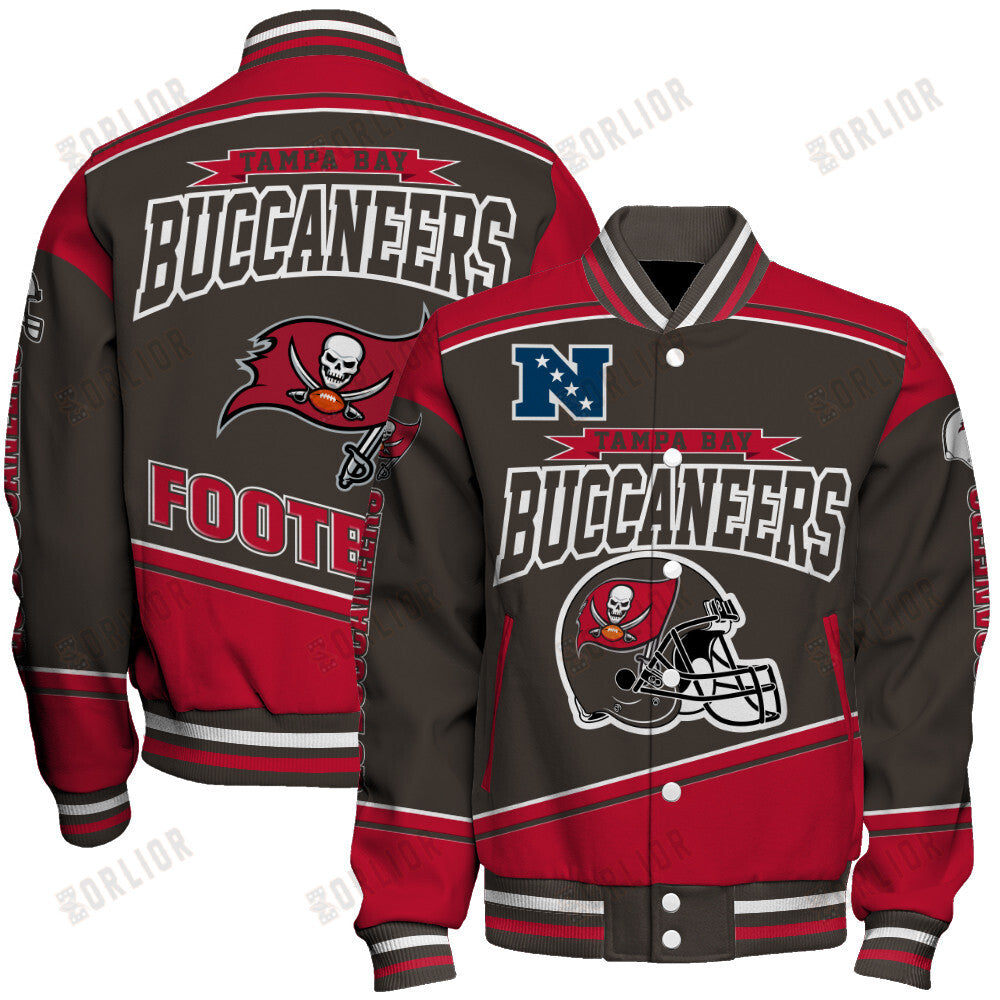 Tampa Bay Buccaneers Football Team 2024- 25 We Are Number 1 Unisex Varsity Jacket