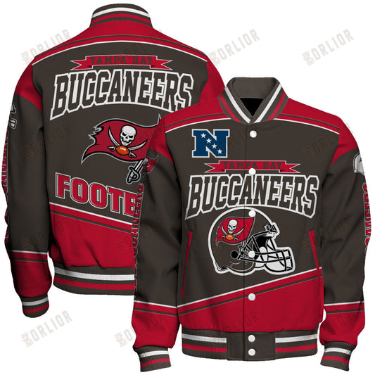 Tampa Bay Buccaneers Football Team 2024- 25 We Are Number 1 Unisex Varsity Jacket
