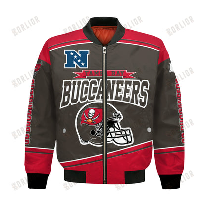 Tampa Bay Buccaneers Football Team 2024- 25 We Are Number 1 Bomber Jacket