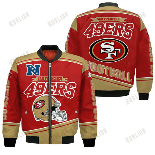 San Francisco 49ers Football Team 2024- 25 We Are Number 1 Bomber Jacket