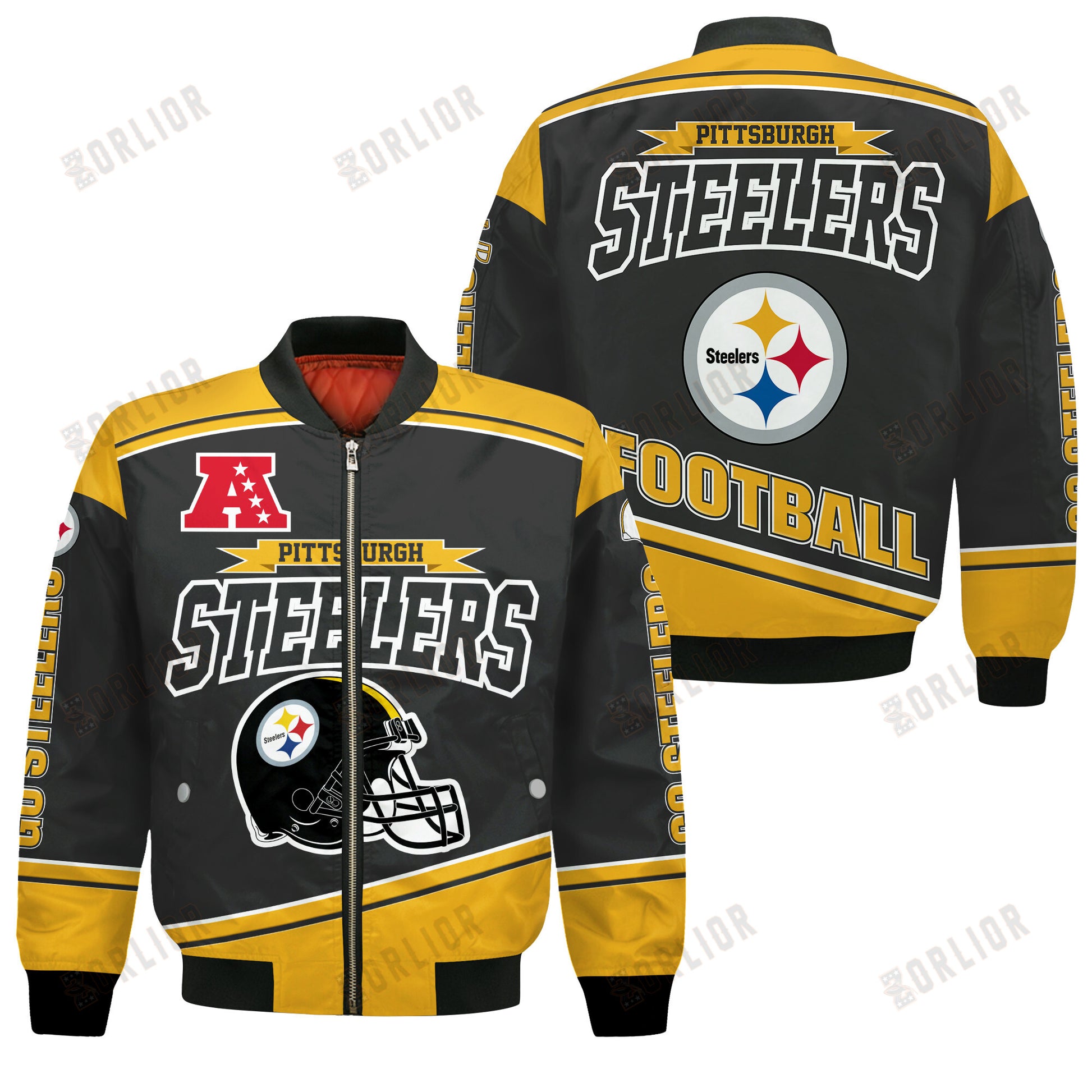 Pittsburgh Steelers Football Team 2024- 25 We Are Number 1 Bomber Jacket
