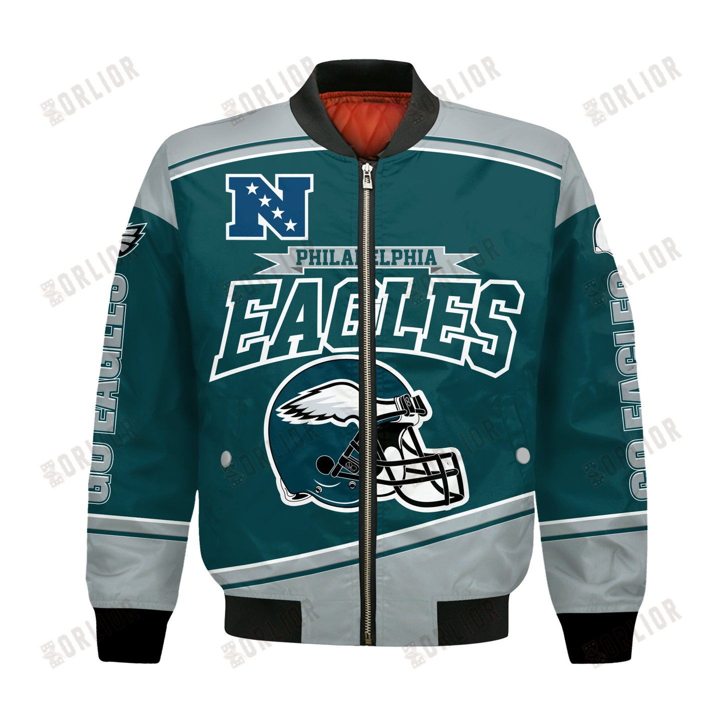 Philadelphia Eagles Football Team 2024- 25 We Are Number 1 Bomber Jacket