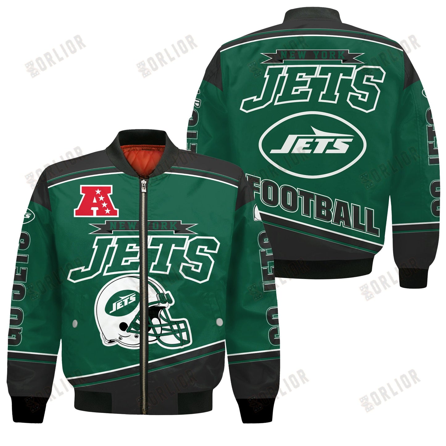 New York Jets Football Team 2024- 25 We Are Number 1 Bomber Jacket