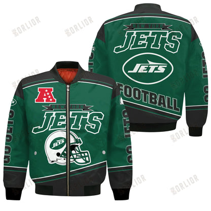 New York Jets Football Team 2024- 25 We Are Number 1 Bomber Jacket