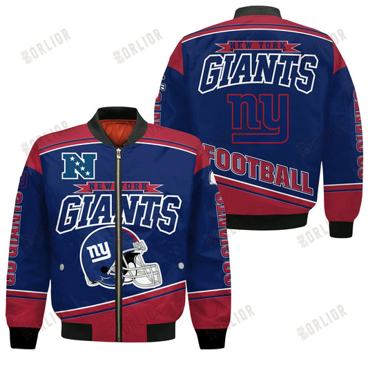 New York Giants Football Team 2024- 25 We Are Number 1 Bomber Jacket