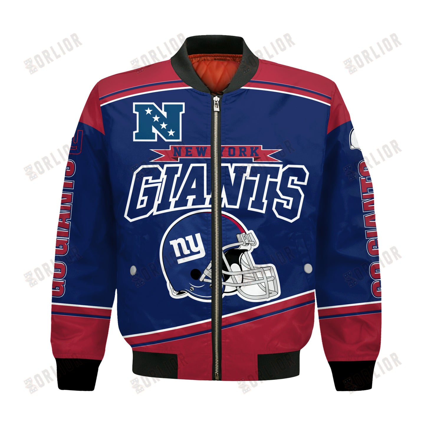 New York Giants Football Team 2024- 25 We Are Number 1 Bomber Jacket