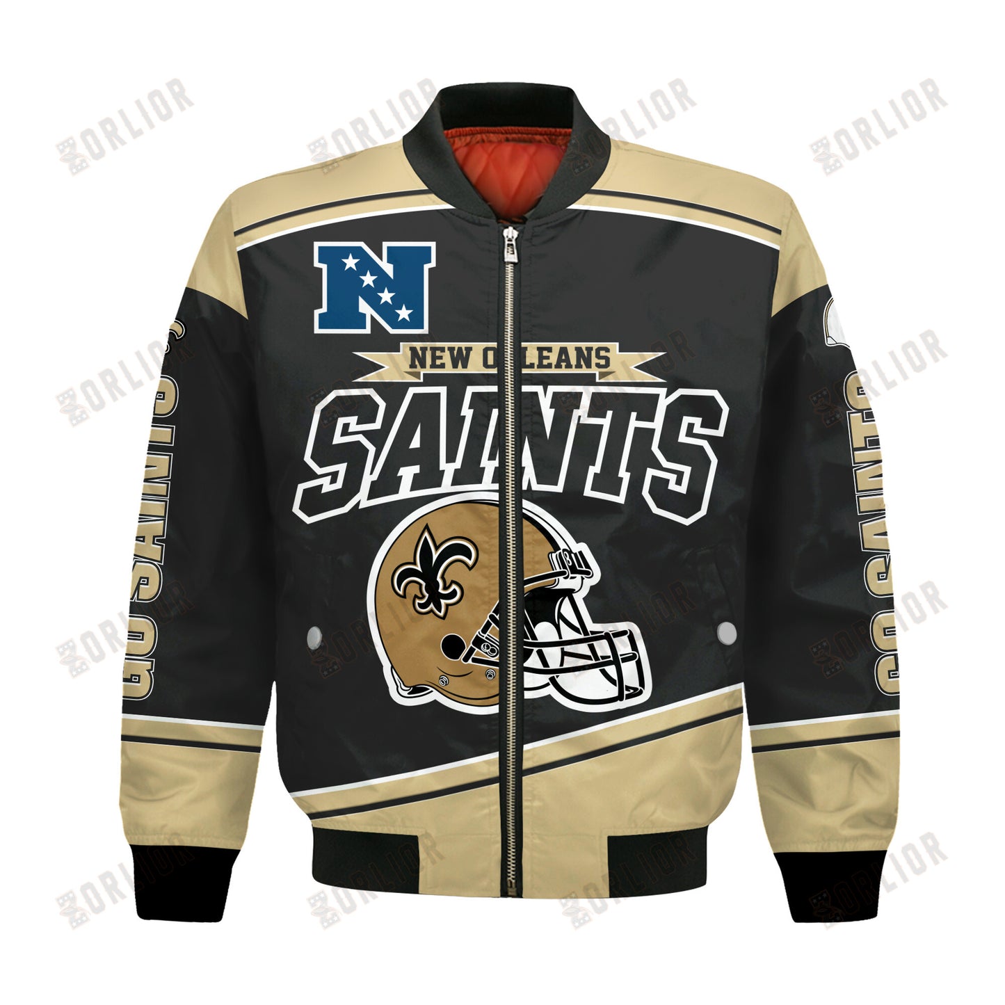 New Orleans Saints Football Team 2024- 25 We Are Number 1 Bomber Jacket