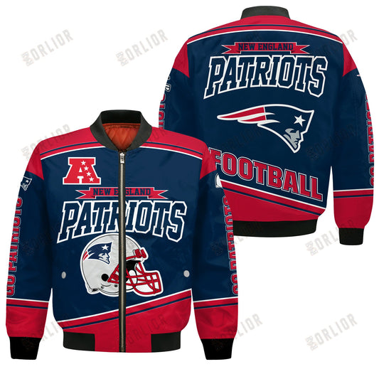 New England Patriots Football Team 2024- 25 We Are Number 1 Bomber Jacket