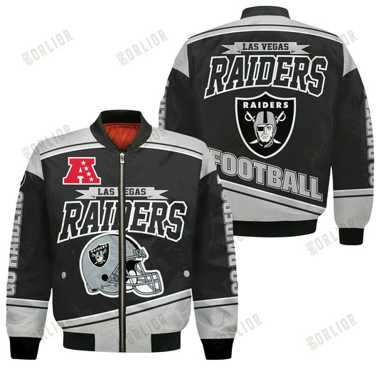 Las Vegas Raiders Football Team 2024- 25 We Are Number 1 Bomber Jacket