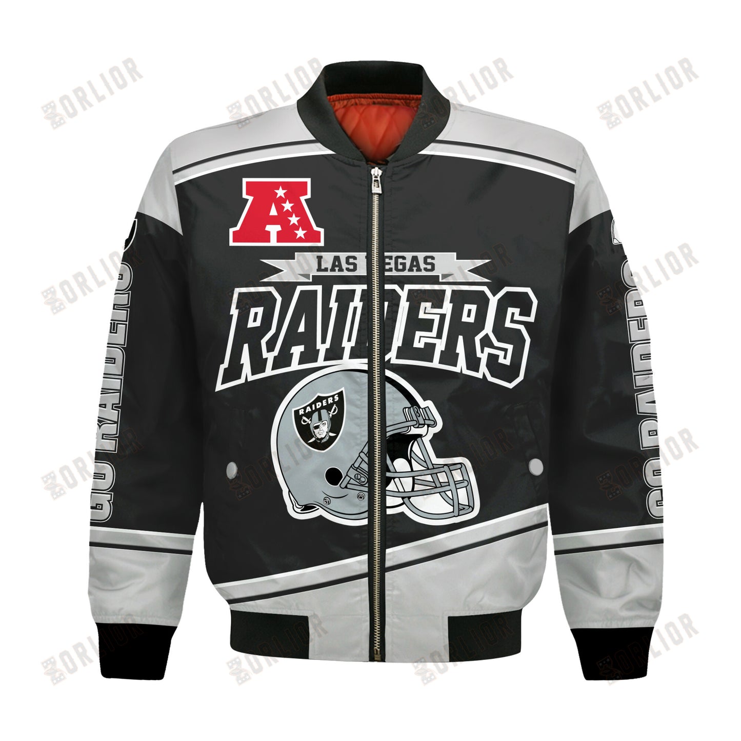 Las Vegas Raiders Football Team 2024- 25 We Are Number 1 Bomber Jacket