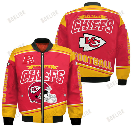 Kansas City Chiefs Football Team 2024- 25 We Are Number 1 Bomber Jacket