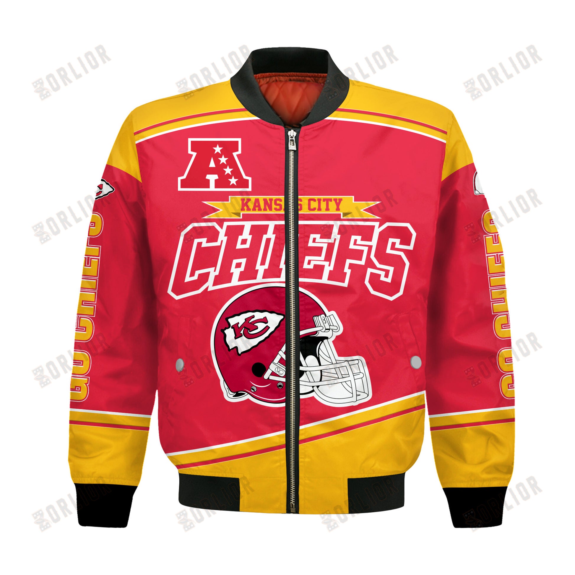 Kansas City Chiefs Football Team 2024- 25 We Are Number 1 Bomber Jacket