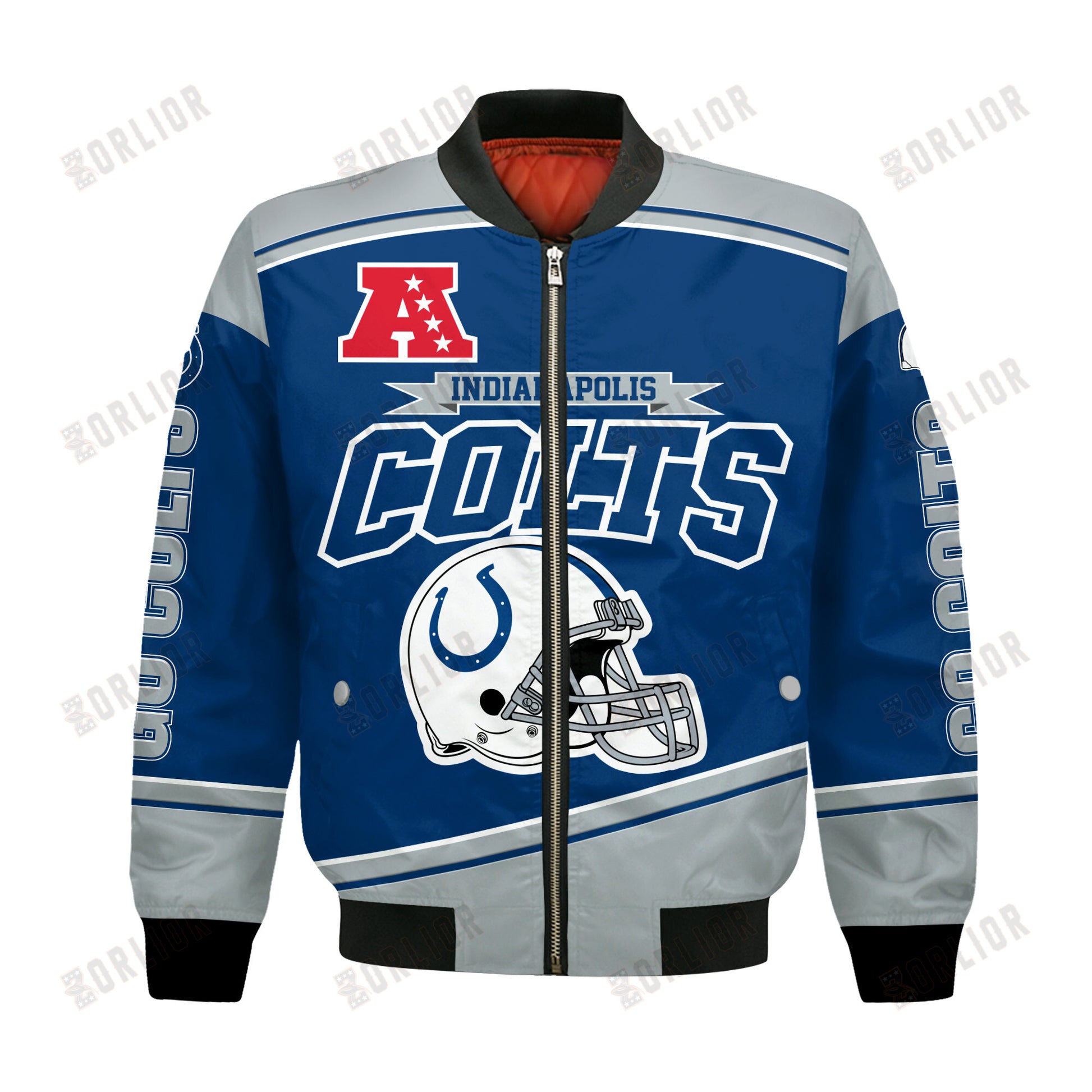 Indianapolis Colts Football Team 2024- 25 We Are Number 1 Bomber Jacket