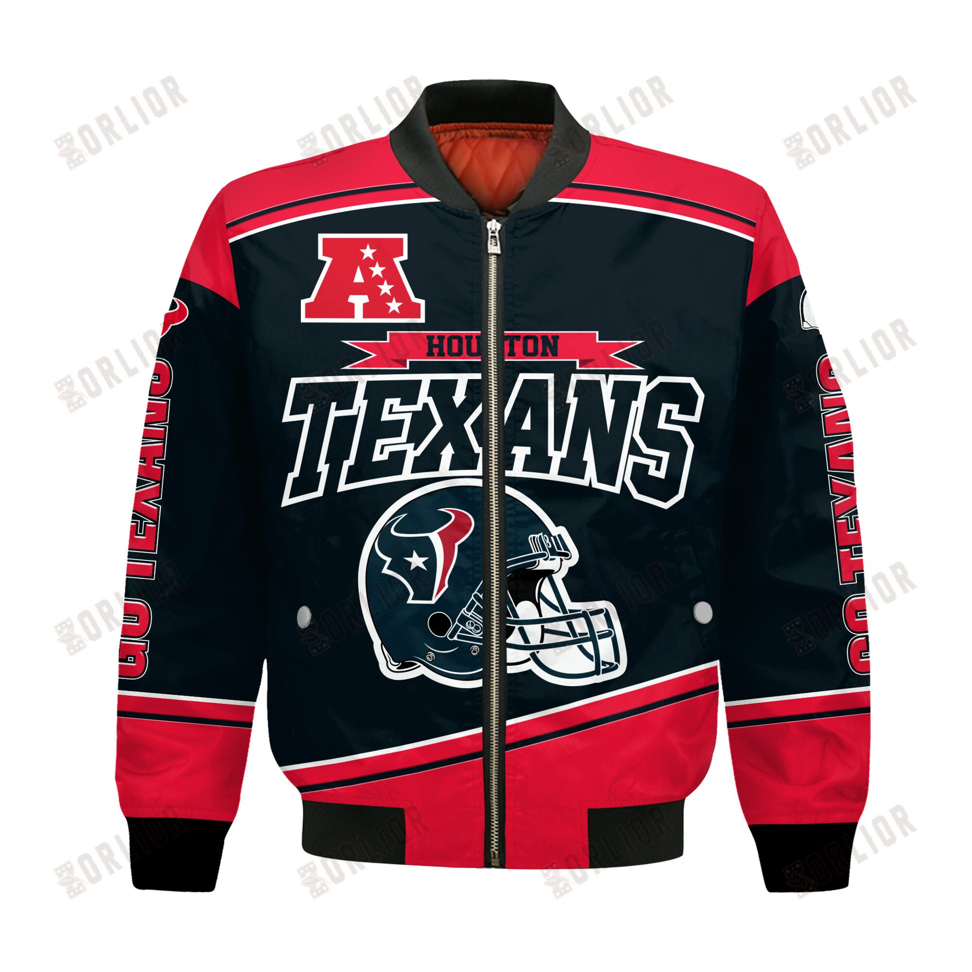 Houston Texans Football Team 2024- 25 We Are Number 1 Bomber Jacket