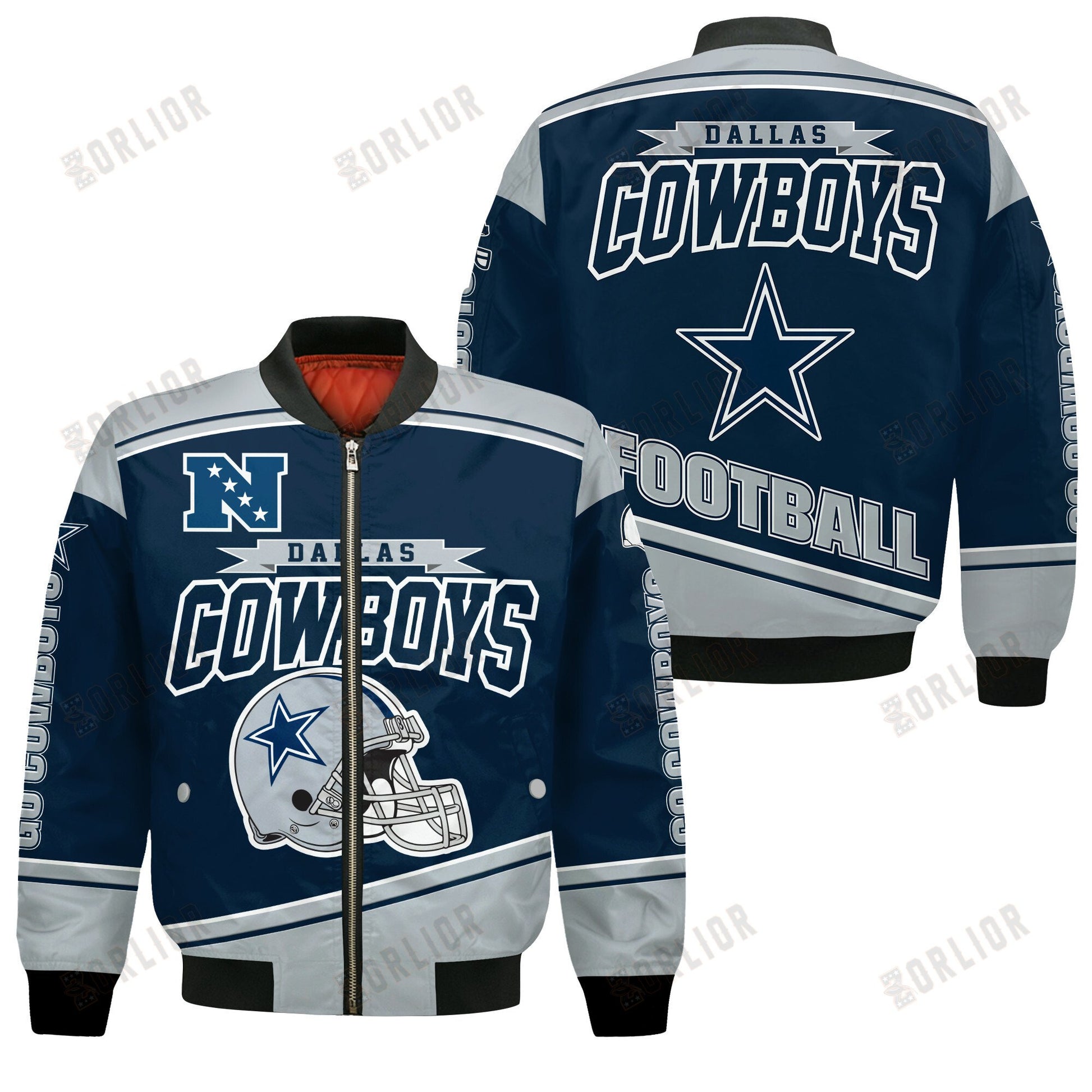 Dallas Cowboys Football Team 2024- 25 We Are Number 1 Bomber Jacket