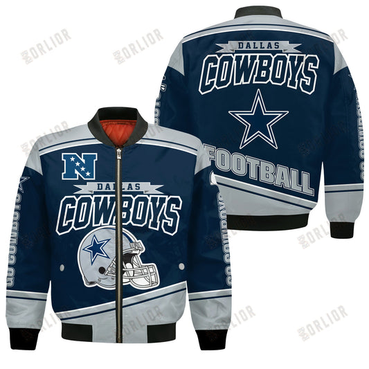 Dallas Cowboys Football Team 2024- 25 We Are Number 1 Bomber Jacket