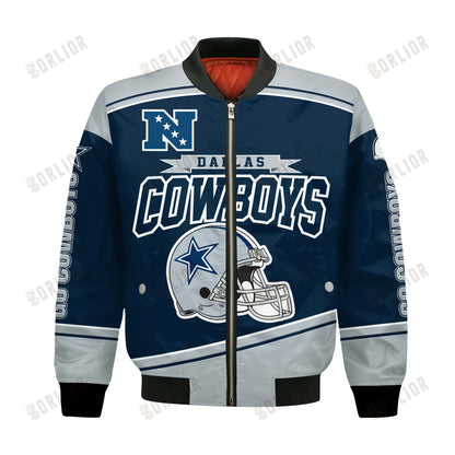 Dallas Cowboys Football Team 2024- 25 We Are Number 1 Bomber Jacket