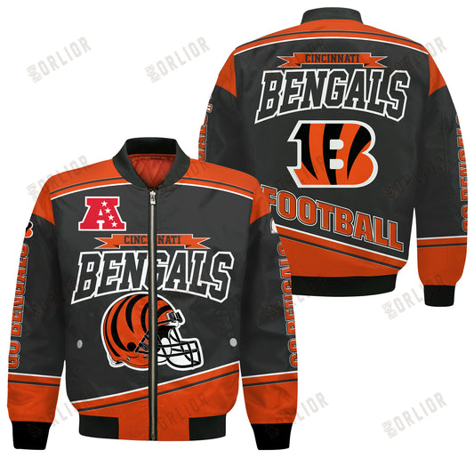 Cincinnati Bengals Football Team 2024- 25 We Are Number 1 Bomber Jacket