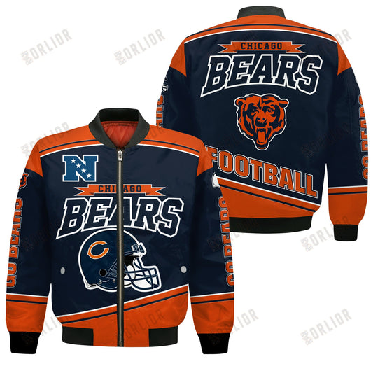 Chicago Bears Football Team 2024- 25 We Are Number 1 Bomber Jacket