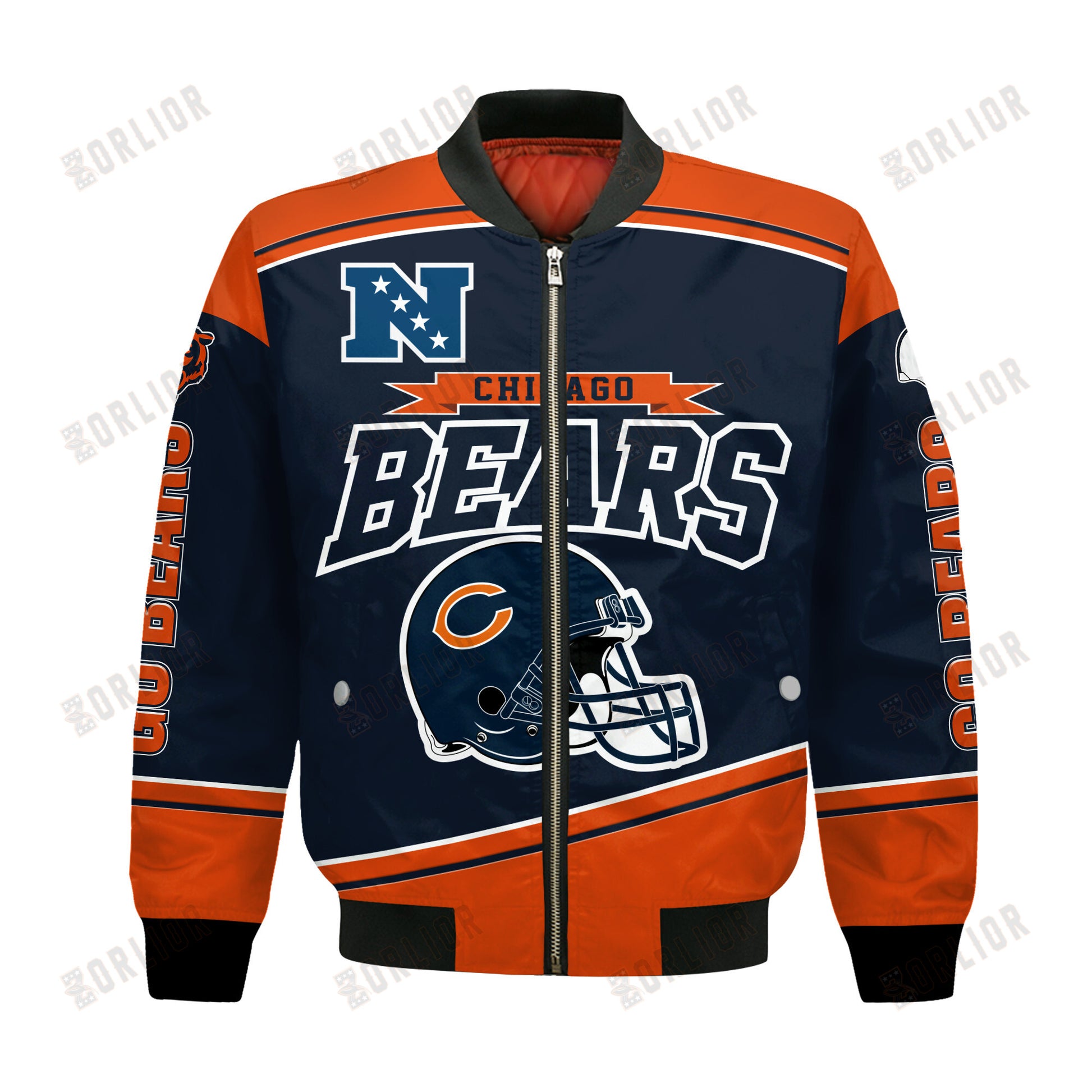 Chicago Bears Football Team 2024- 25 We Are Number 1 Bomber Jacket