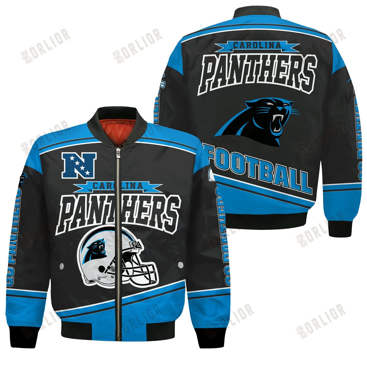 Carolina Panthers Football Team 2024- 25 We Are Number 1 Bomber Jacket