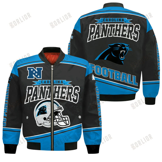 Carolina Panthers Football Team 2024- 25 We Are Number 1 Bomber Jacket