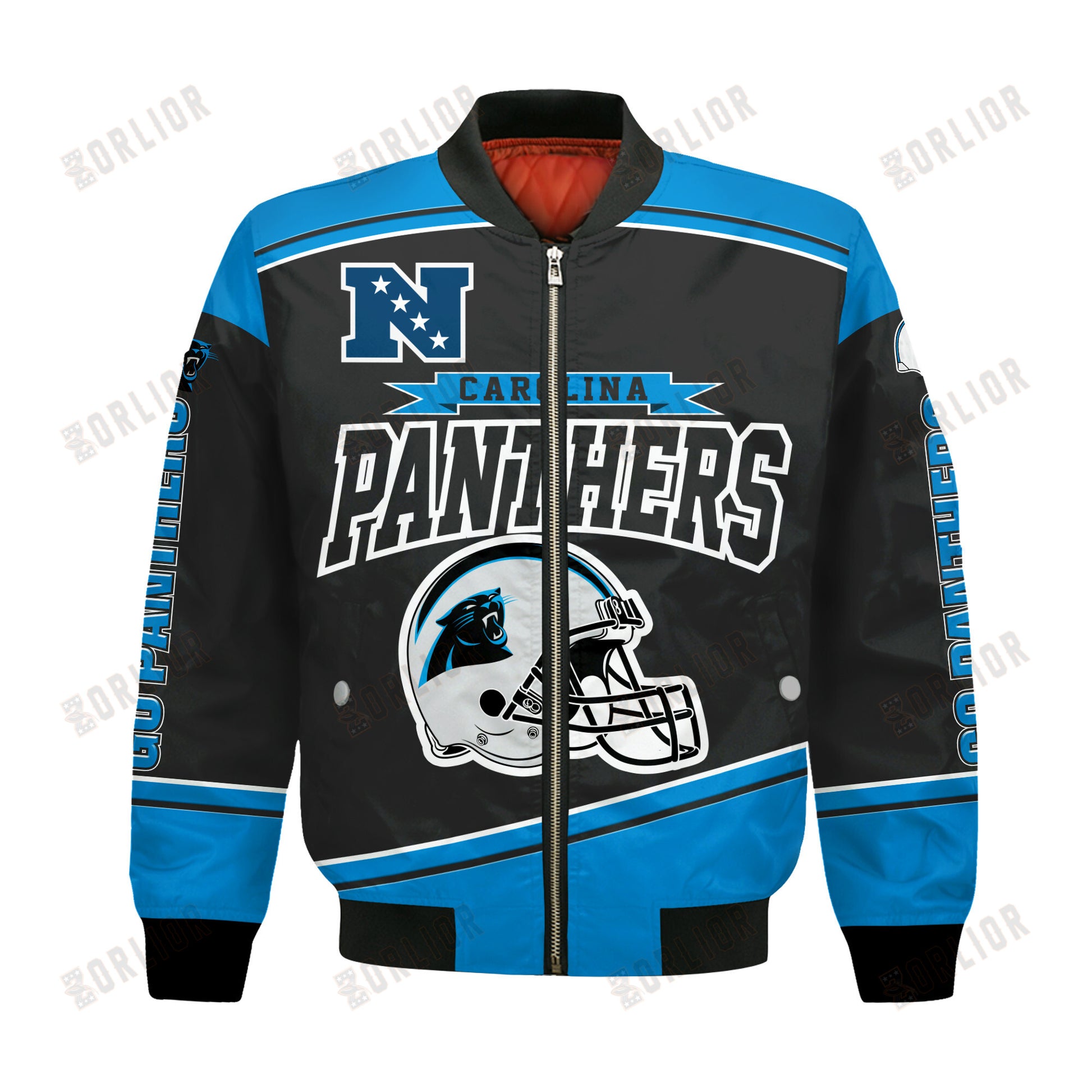 Carolina Panthers Football Team 2024- 25 We Are Number 1 Bomber Jacket