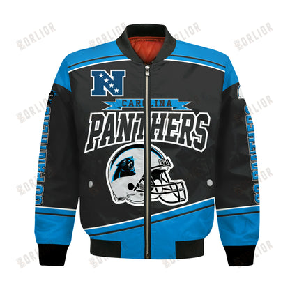 Carolina Panthers Football Team 2024- 25 We Are Number 1 Bomber Jacket