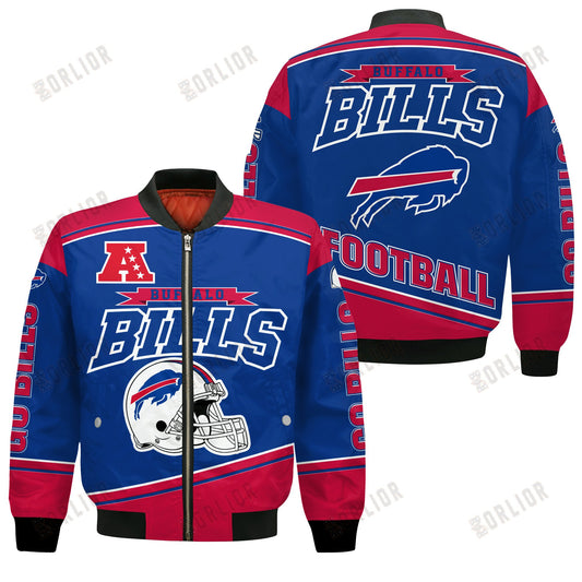 Buffalo Bills Football Team 2024- 25 We Are Number 1 Bomber Jacket