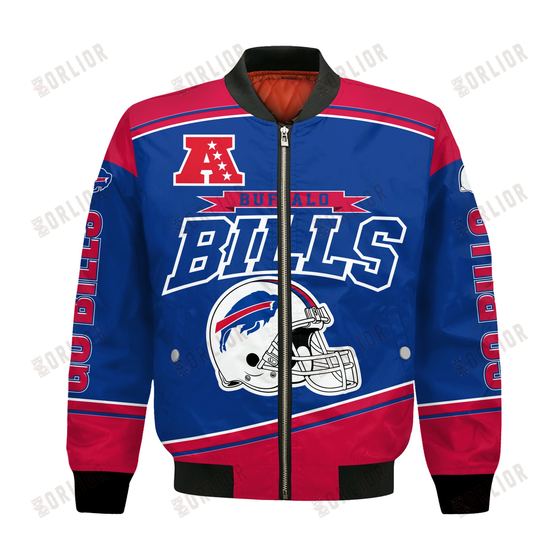 Buffalo Bills Football Team 2024- 25 We Are Number 1 Bomber Jacket