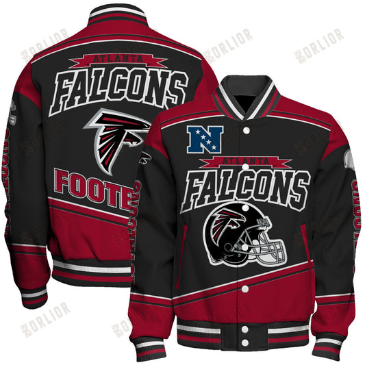 Atlanta Falcons Football Team 2024- 25 We Are Number 1 Unisex Varsity Jacket