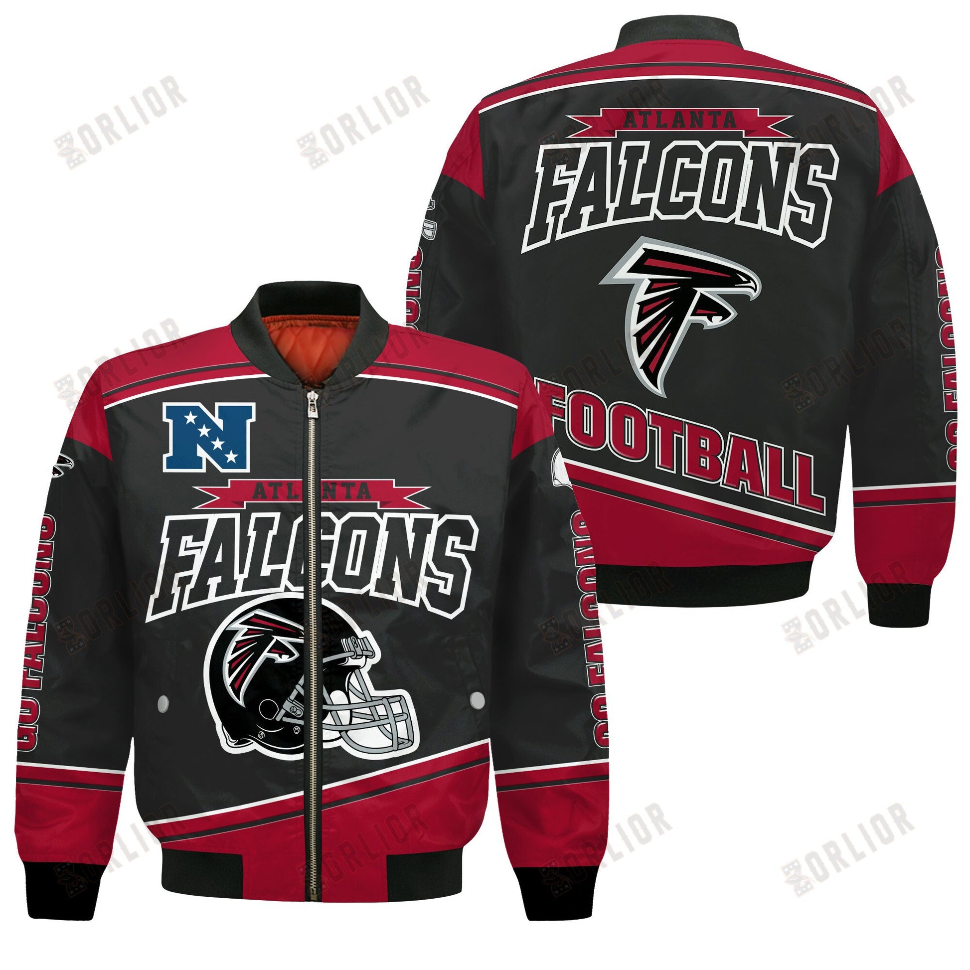 Atlanta Falcons Football Team 2024- 25 We Are Number 1 Bomber Jacket
