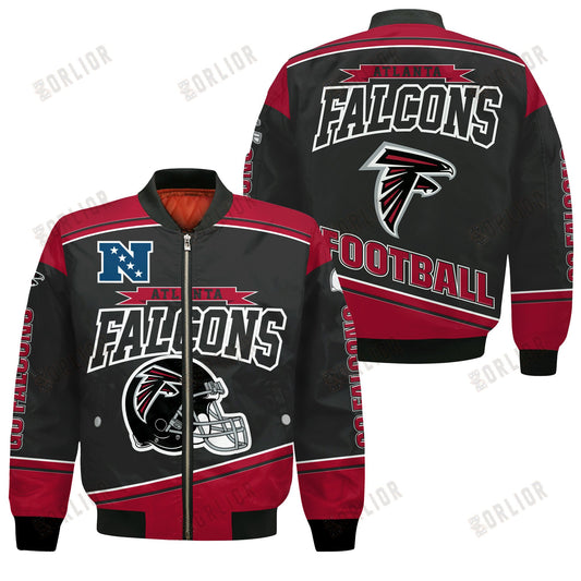Atlanta Falcons Football Team 2024- 25 We Are Number 1 Bomber Jacket