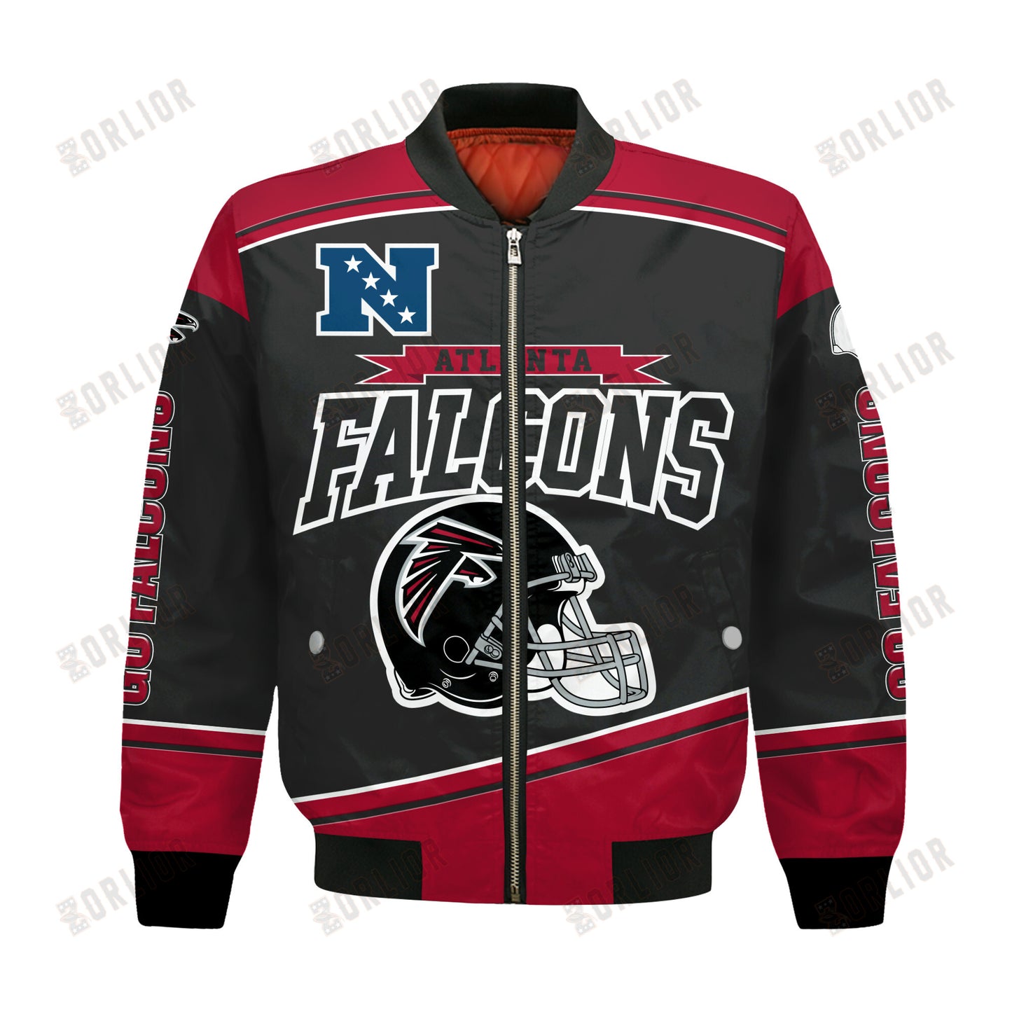 Atlanta Falcons Football Team 2024- 25 We Are Number 1 Bomber Jacket