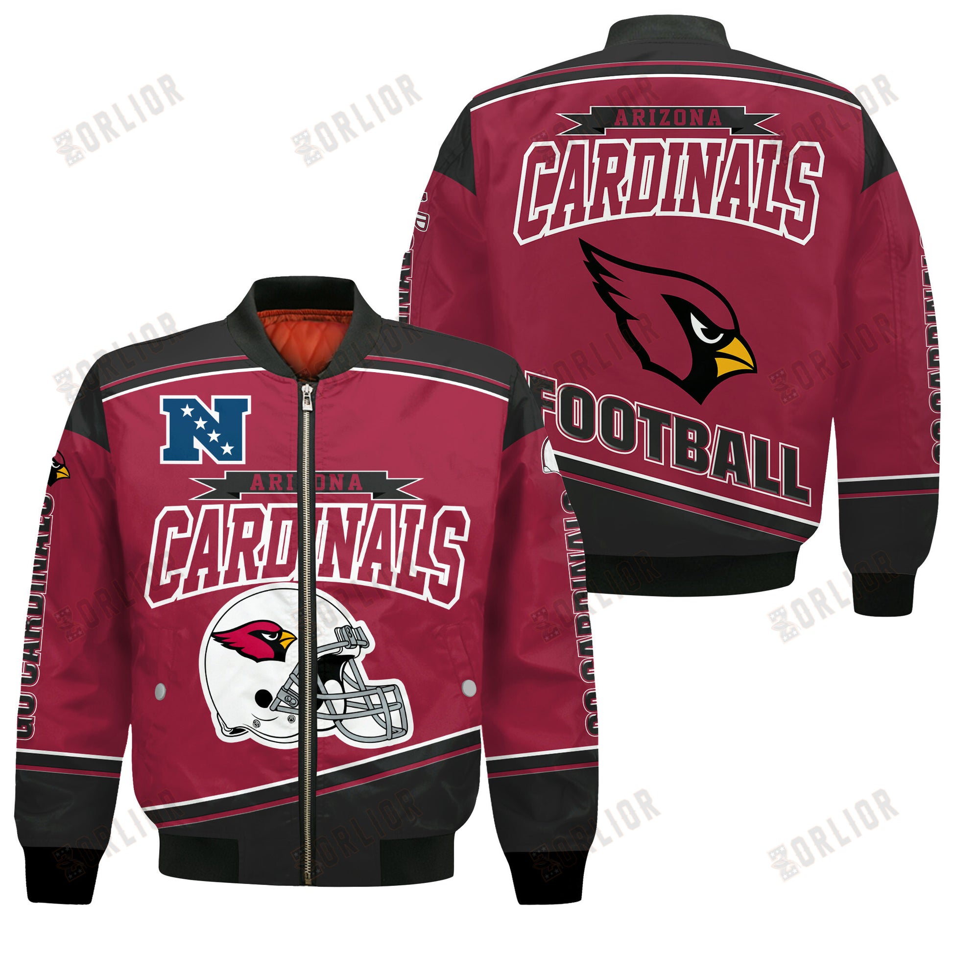 Arizona Cardinals Football Team 2024- 25 We Are Number 1 Bomber Jacket