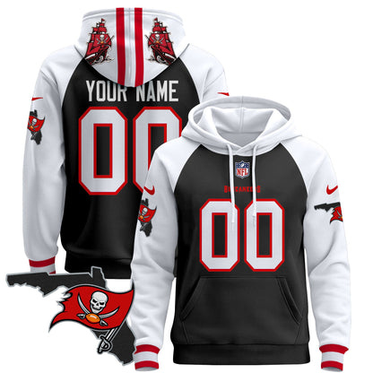 Buccaneers Florida Patch Custom Pullover Hoodie - All Stitched