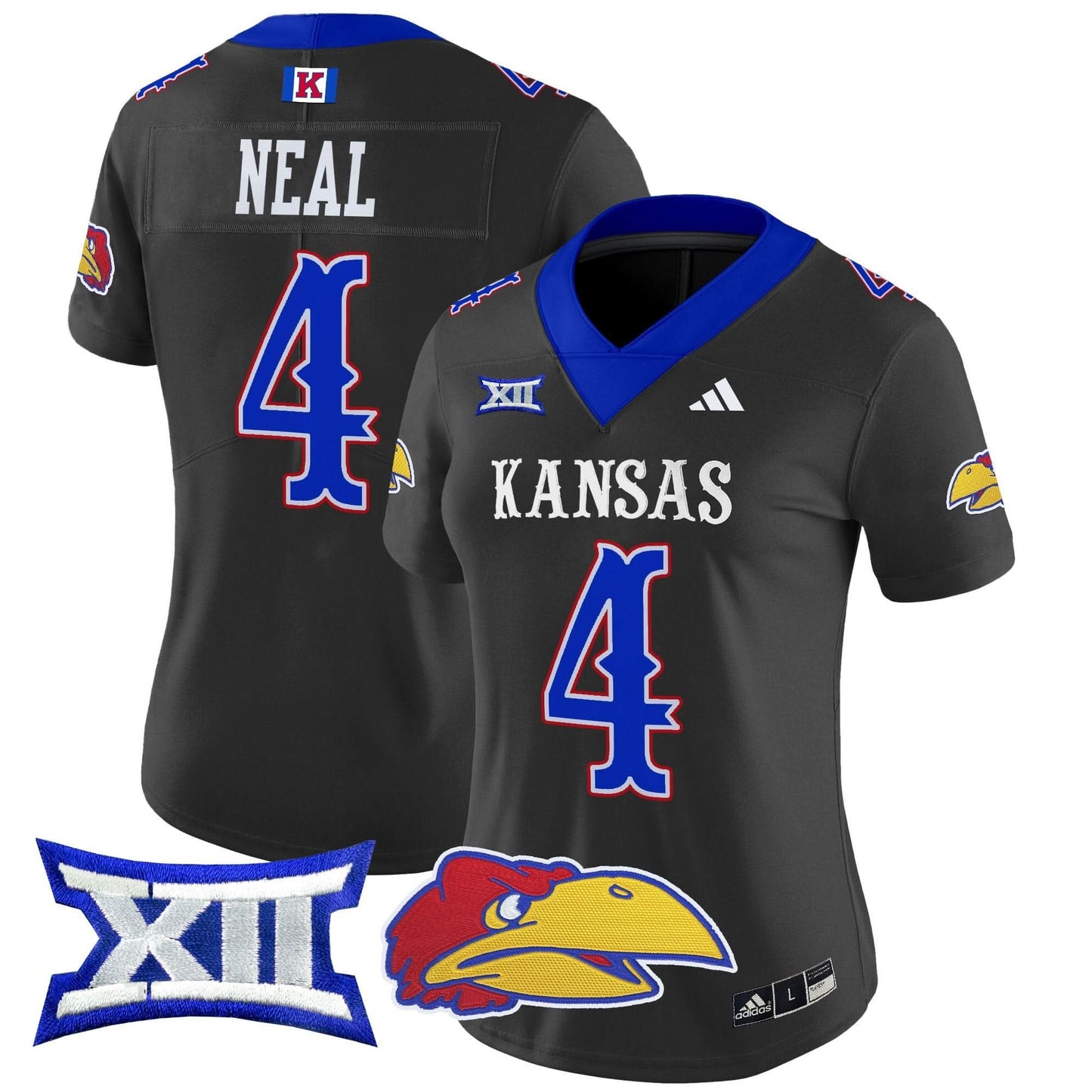 Women's Kansas Jayhawks 2024 Vapor Limited Jersey V2 - All Stitched